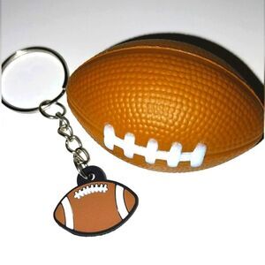 Unisex kids stress ball and keychain set